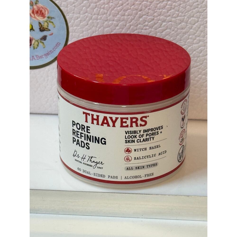 Thayers Pore Refining Dual-SIded Pads - 60 Pads - NEW / SEALED
